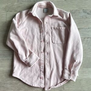 TNA Cozy Boyfriend Light Pink Cardigan Sweater 2XS